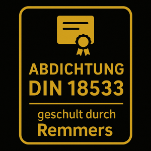 Zertifikat Abdichtung